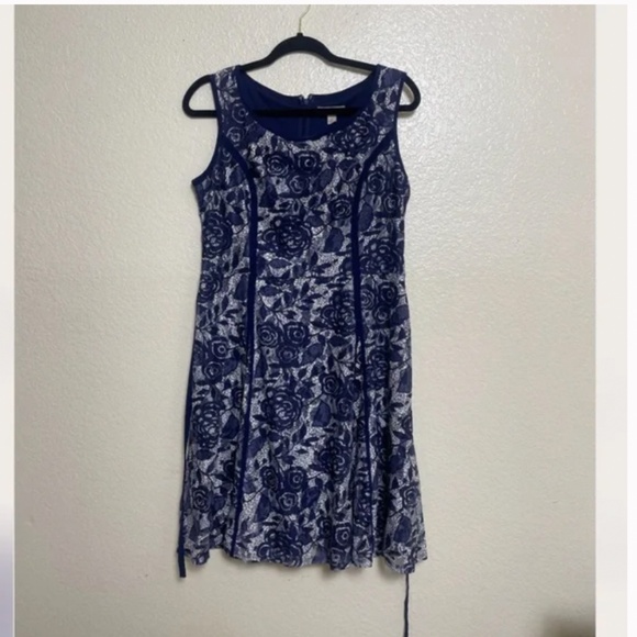 Lace Embroidered Style Classy Elegant Party Girly Fancy Wedding Tie Boho Dress - Picture 6 of 7